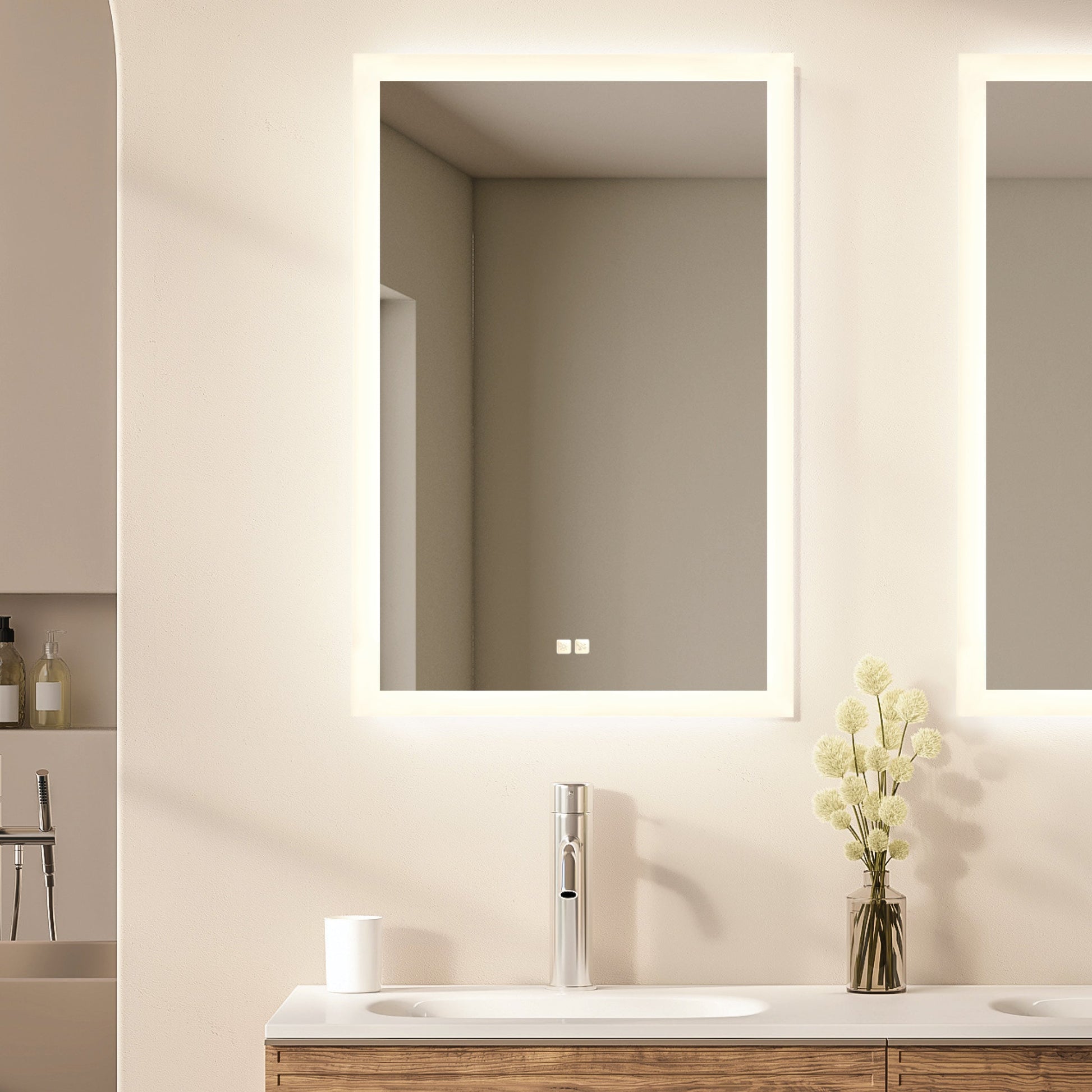Seura Encore Fresco Lighted Mirror 